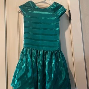 Girls Green Dress